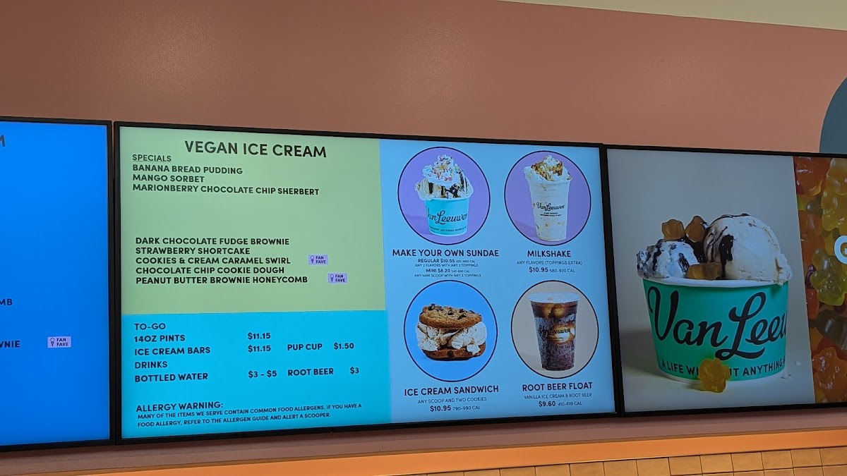 Van Leeuwen Ice Cream Photo Menu 2