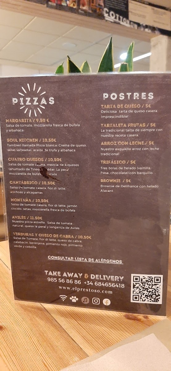Cafetería Prestoso Photo Menu 2