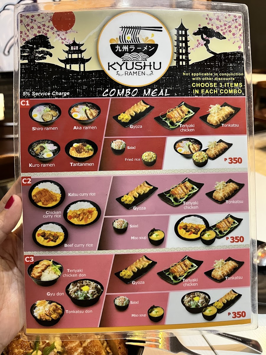 Kyushu Ramen - Masangkay Photo Menu 2