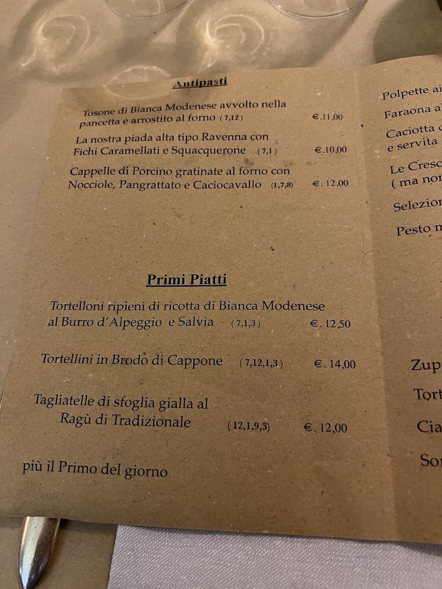 Trattoria di Via Serra Photo Menu 8