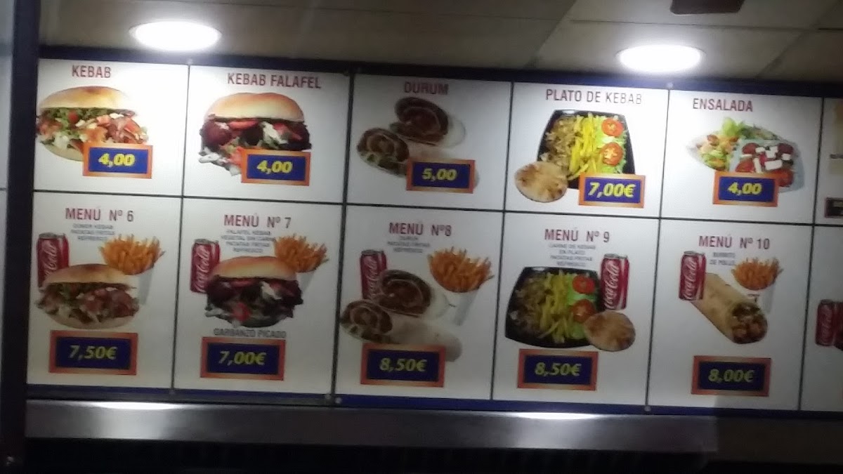 Crown Don Kebab Photo Menu 1