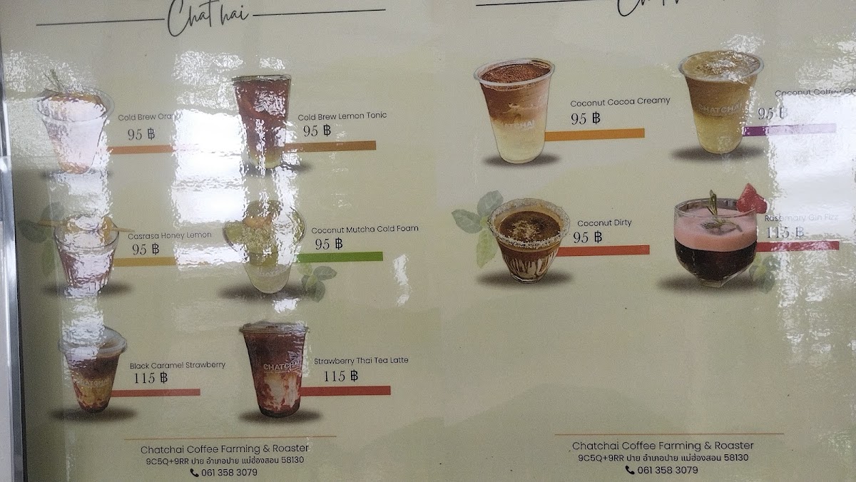 Chatchai Coffee Farming & Roaster Photo Menu 9