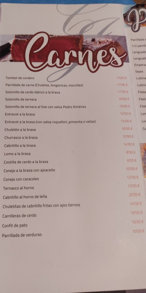 Restaurante Casa Julian Photo Menu 4