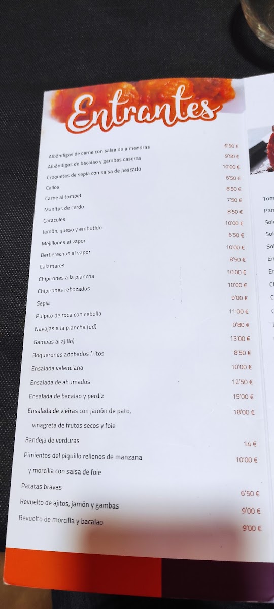 Restaurante Casa Julian Photo Menu 5