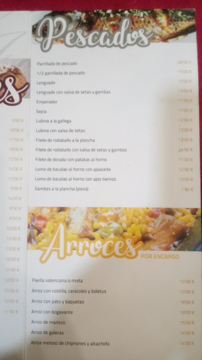 Restaurante Casa Julian Photo Menu 7