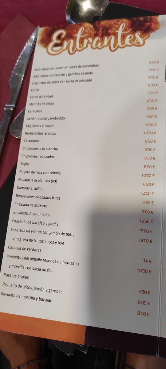 Restaurante Casa Julian Photo Menu 8