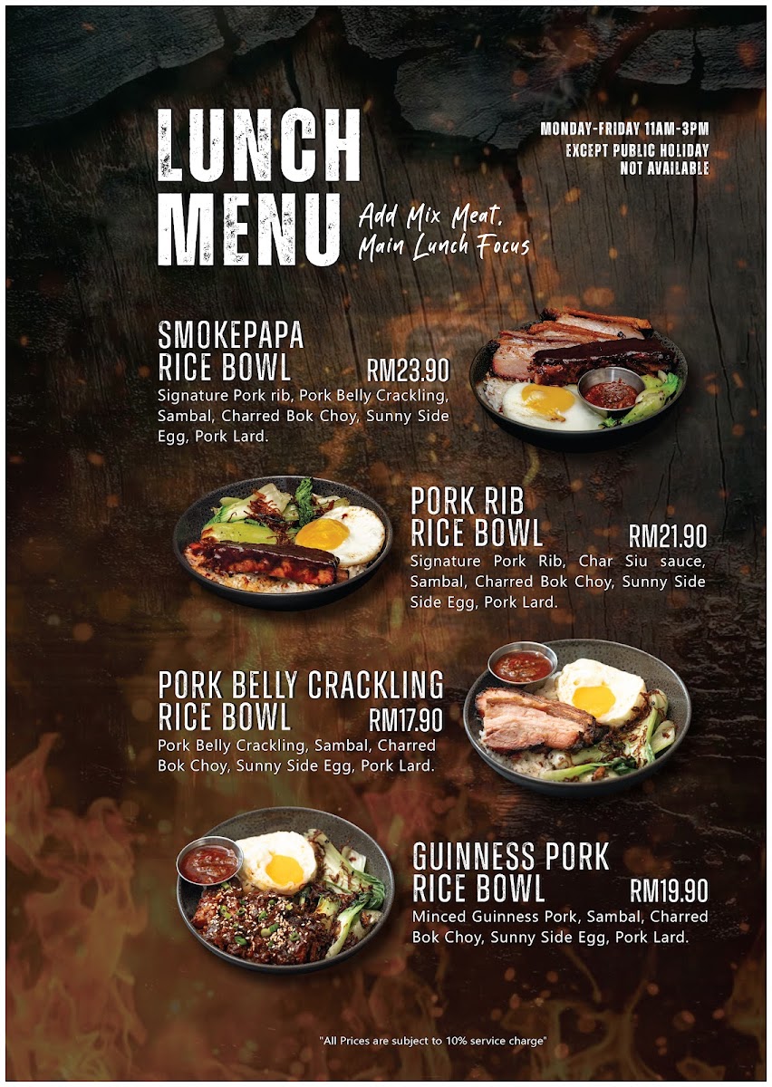 SmokePapa BBQ Photo Menu 4