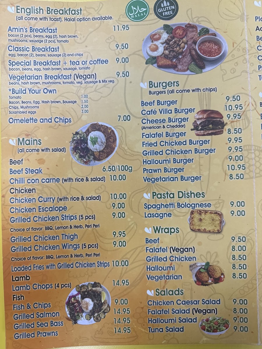 VDF cafe & restaurant Photo Menu 1