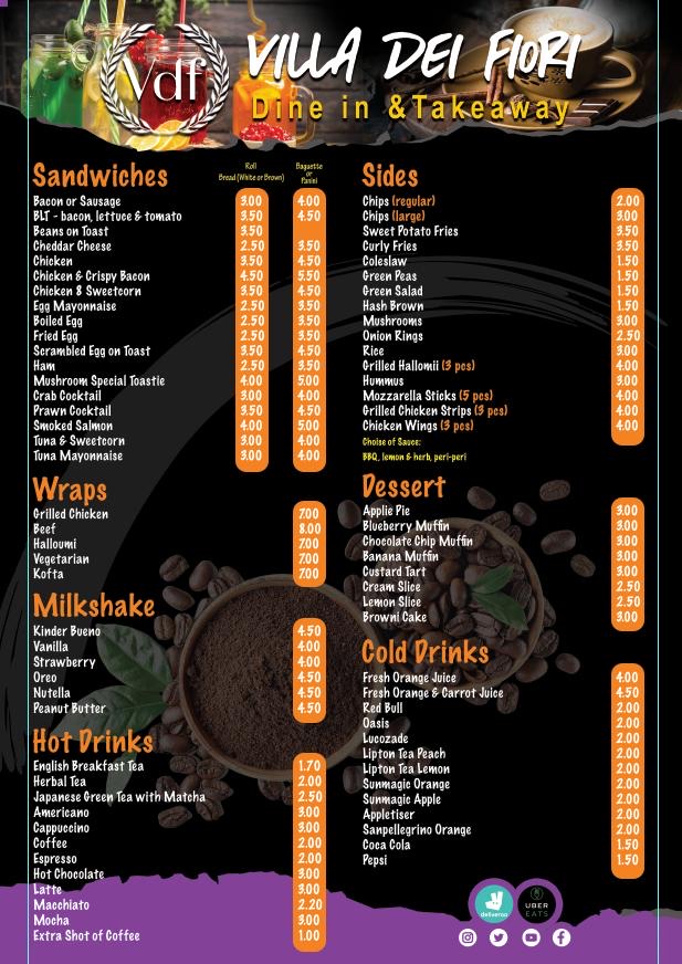 VDF cafe & restaurant Photo Menu 4