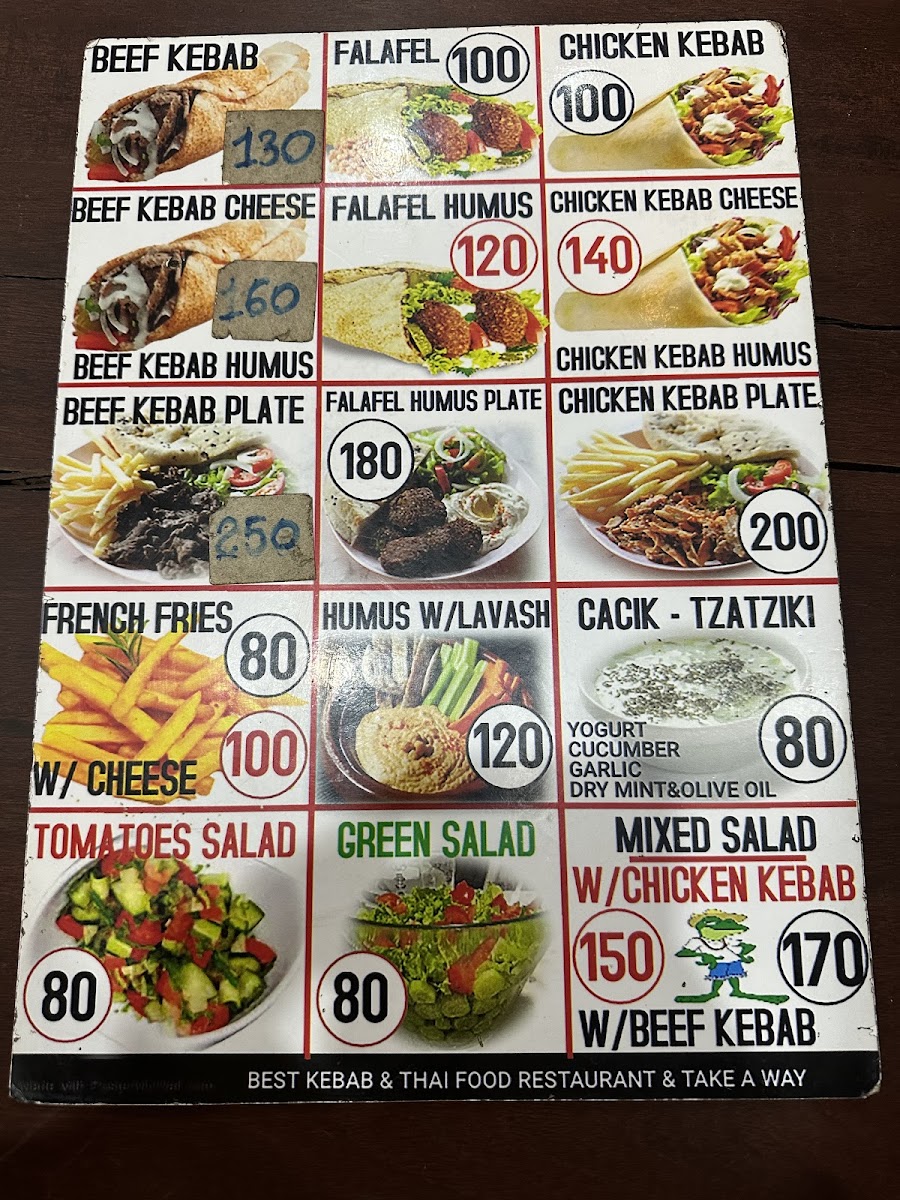 Best Kebab & Thai Food Photo Menu 1