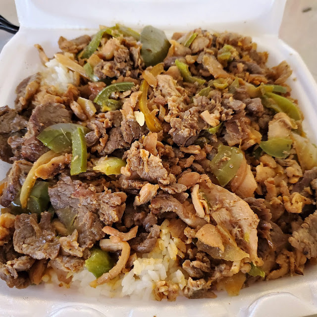 Chicken Teriyaki over Salad