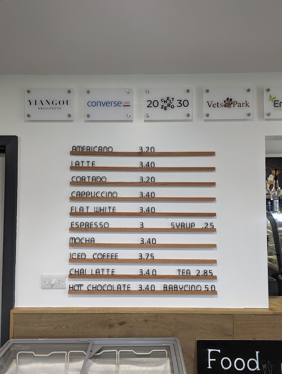 The Dug Out Cafe with King Shots Coffee Photo Menu 2