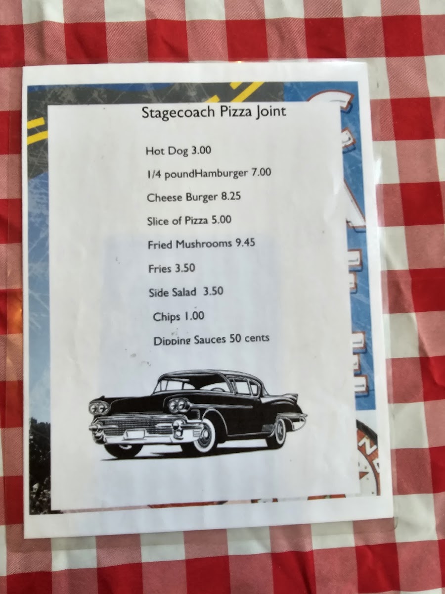 Pizza Joint / Stagecoach 66 Motel Photo Menu 4