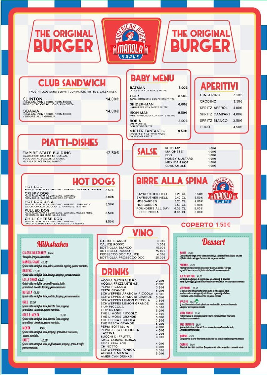 Manola Shake Photo Menu 2