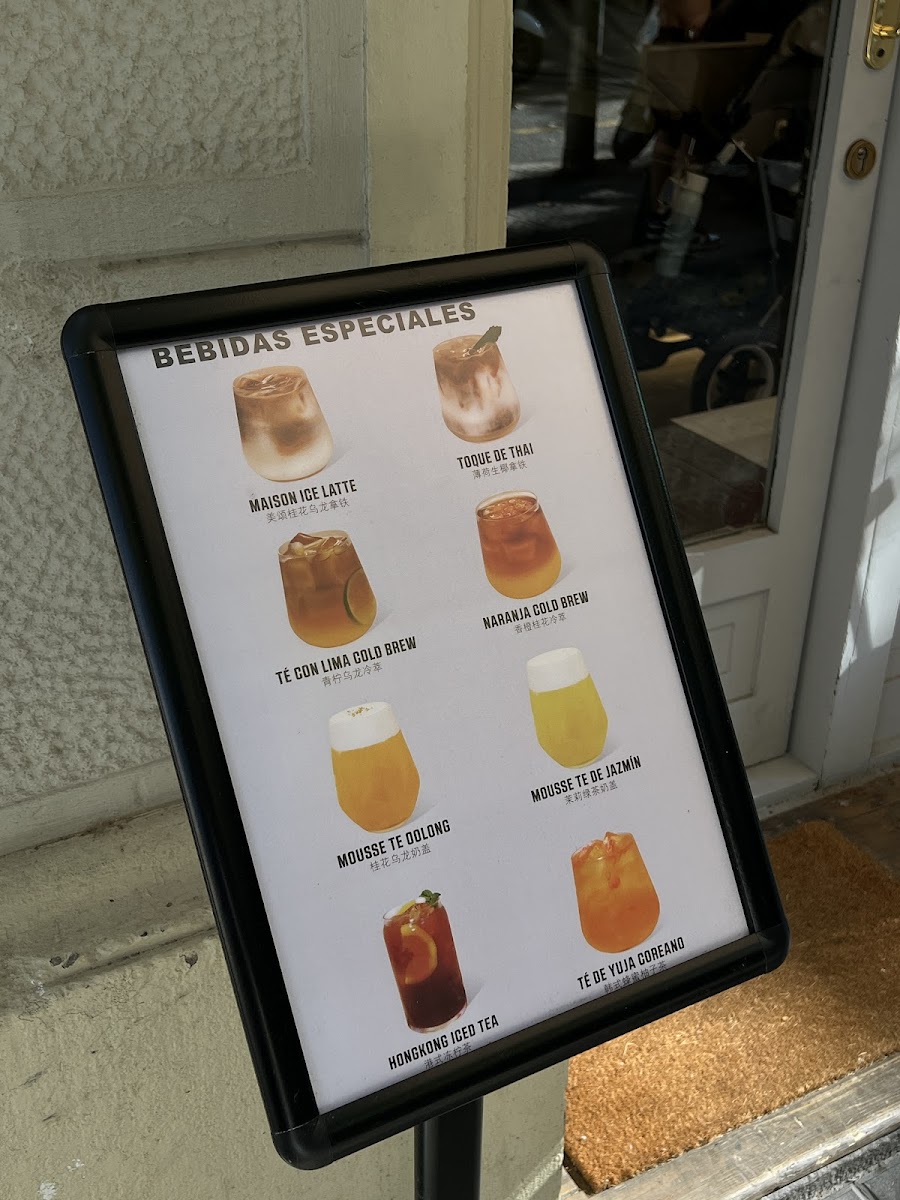 Maison coffee Photo Menu 9