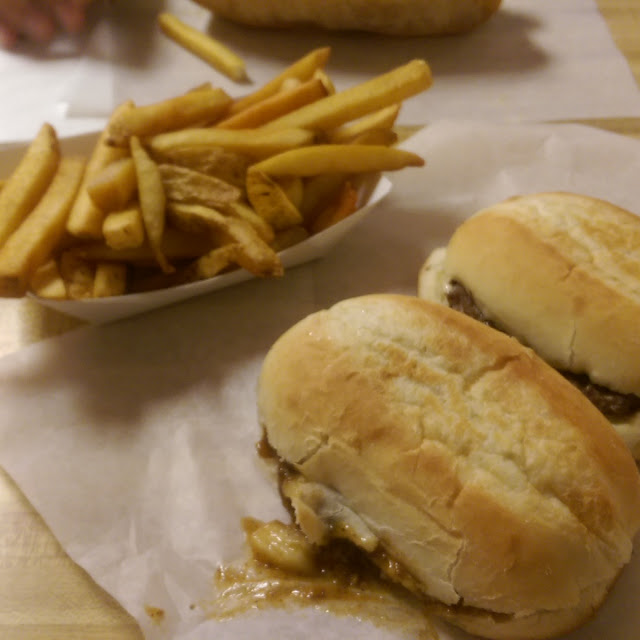 Sauce and Onions and Fries