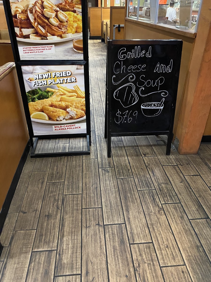 Denny's Restaurant Photo Menu 1