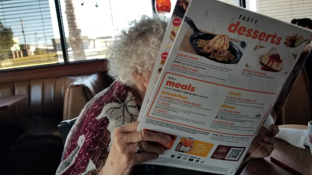 Denny's Restaurant Photo Menu 10