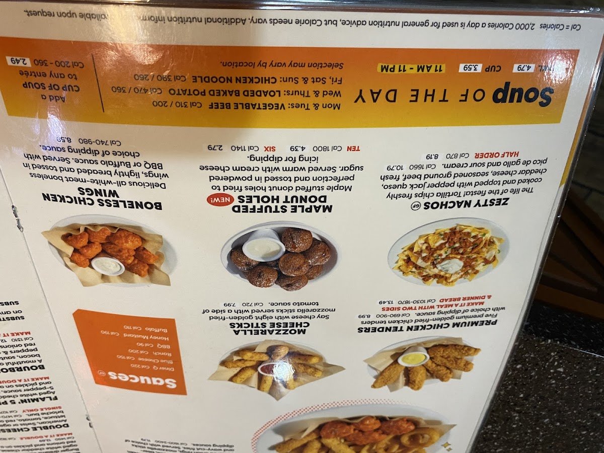 Denny's Restaurant Photo Menu 5