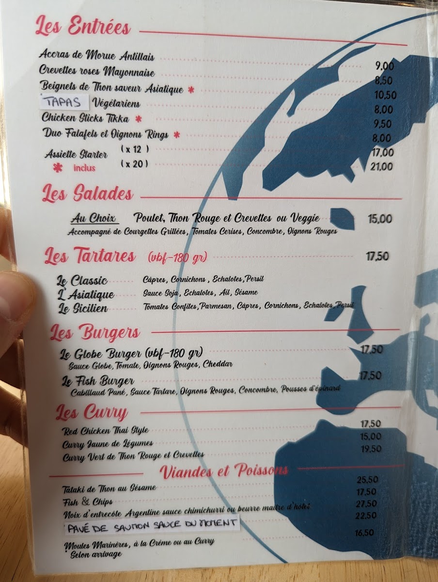 Le Globe Trotter Photo Menu 6