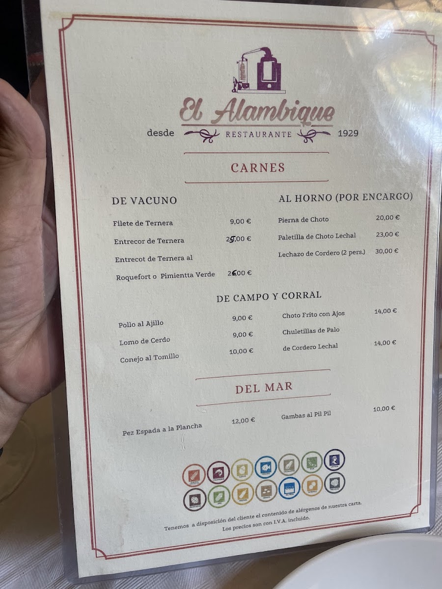 Restaurante alambique Photo Menu 7