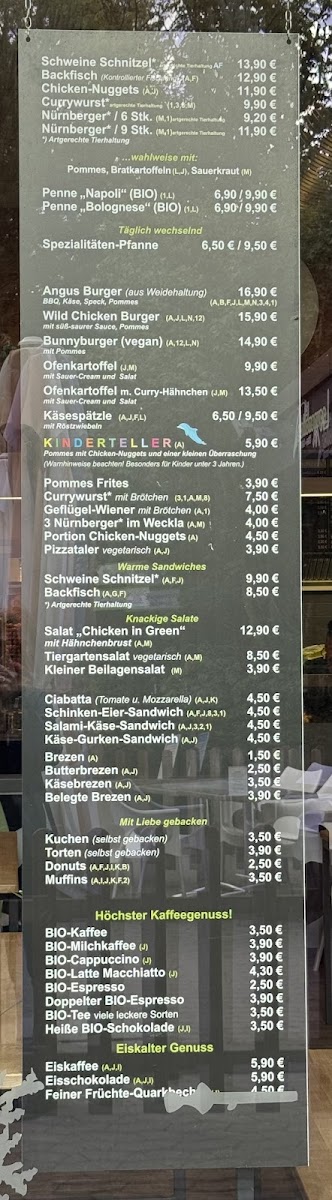 Bistro Lagunenblick Photo Menu 2