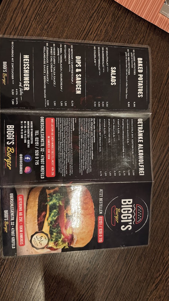 Biggi's Burger Photo Menu 4