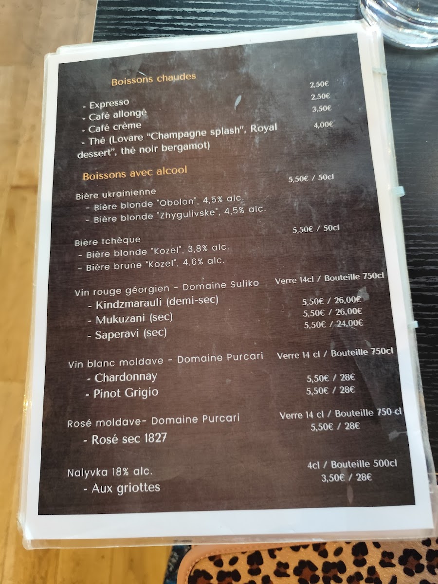 Le Bortsch Photo Menu 8
