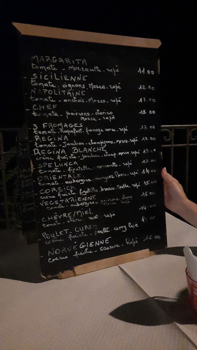 Restaurant Pizzeria U Fragnu Photo Menu 1