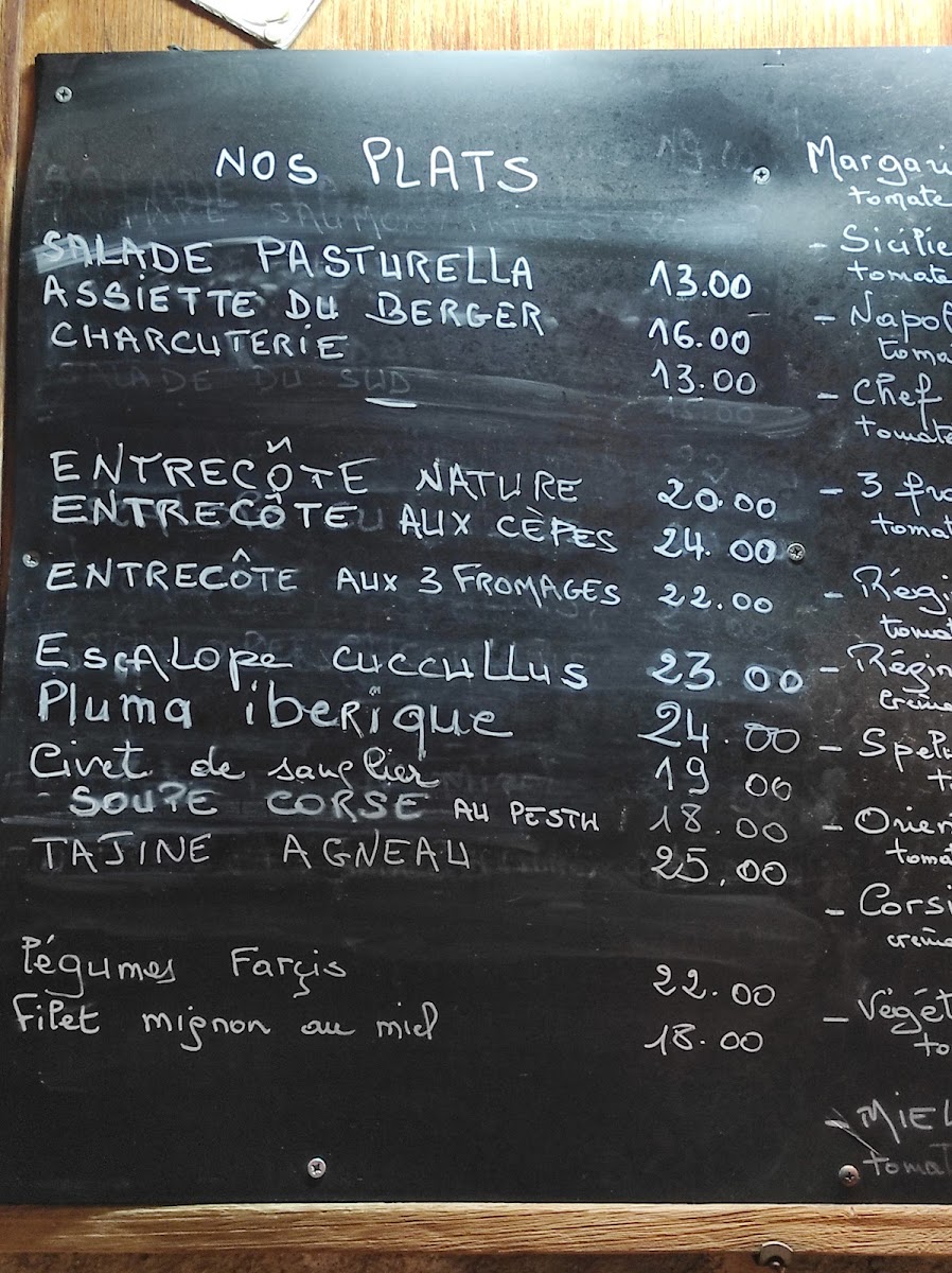 Restaurant Pizzeria U Fragnu Photo Menu 4