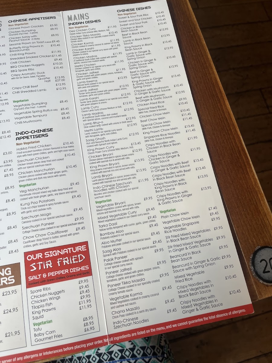 Crown & Pepper Photo Menu 2