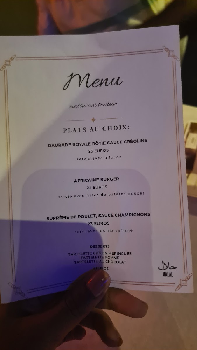 Brasil Tropical Photo Menu 1