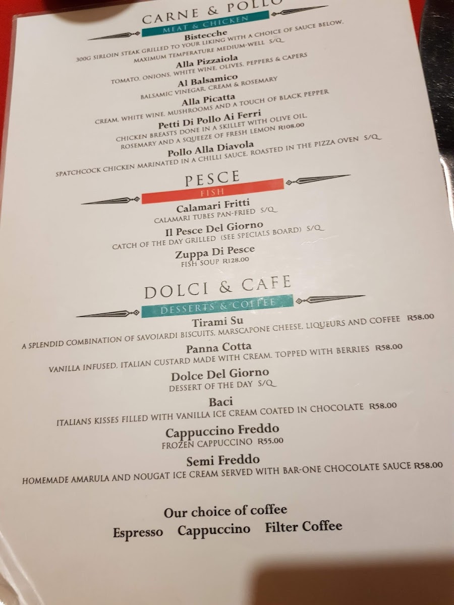 Franco's Pizzeria & Trattoria Photo Menu 10