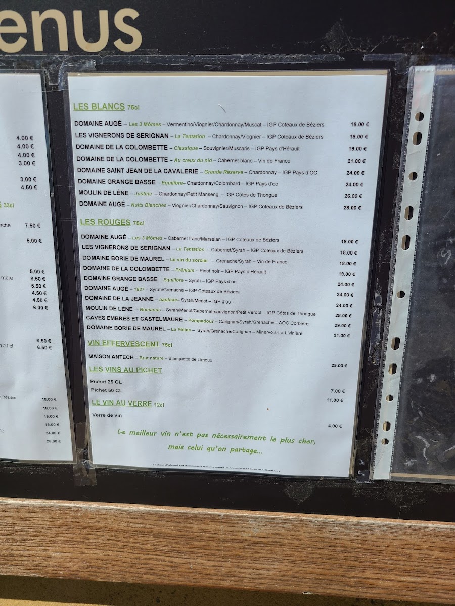 Restaurant Le 9 Photo Menu 6