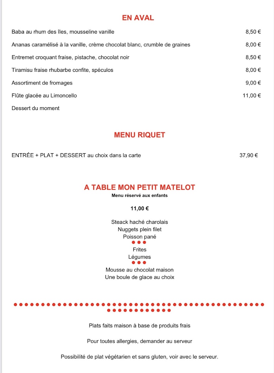 Restaurant Le 9 Photo Menu 7