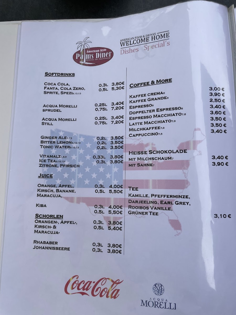 Palms Diner Photo Menu 3