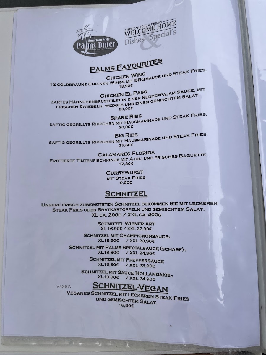 Palms Diner Photo Menu 6