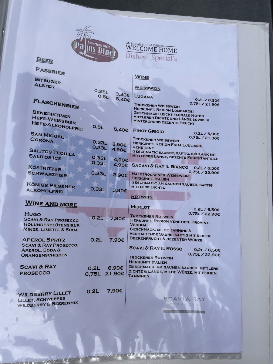 Palms Diner Photo Menu 8