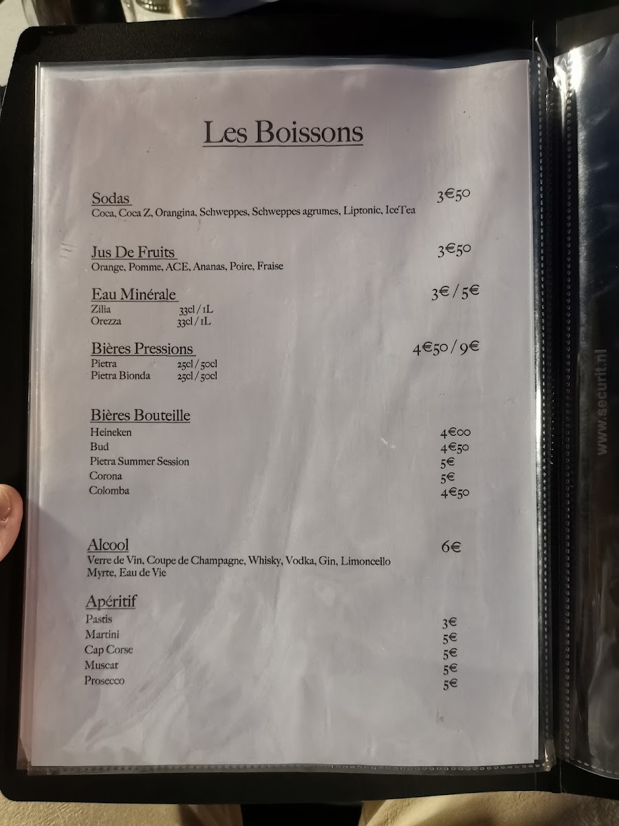 Restaurant le Sud Photo Menu 3