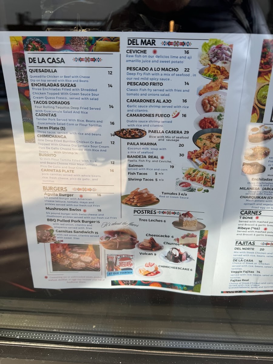 El Aguila Real Mexican Restaurant & grill Photo Menu 10