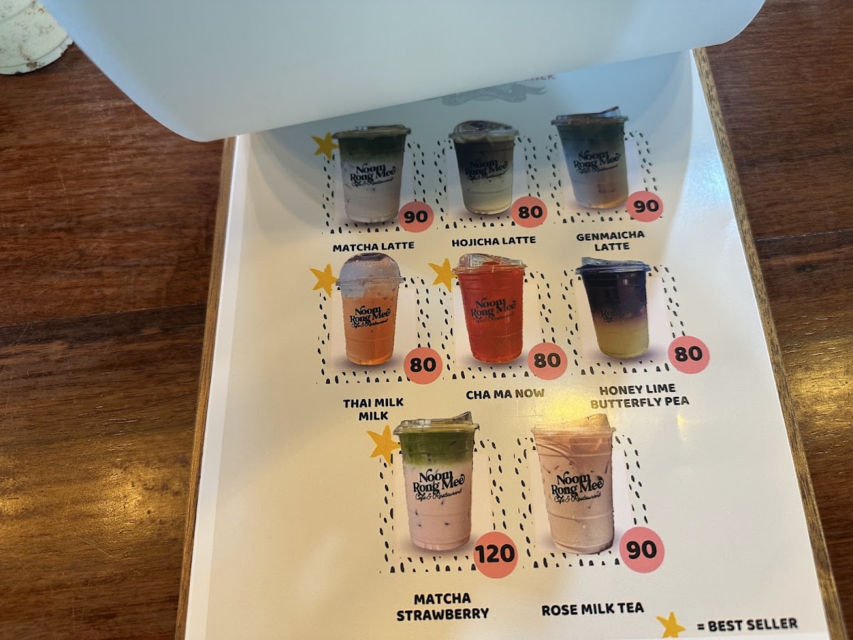 Noomrongmee Café Photo Menu 1