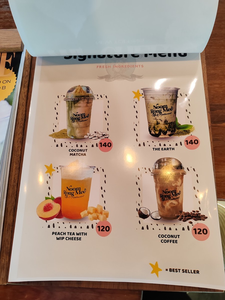 Noomrongmee Café Photo Menu 3