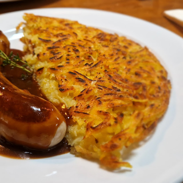 Veal Sausage And Rösti