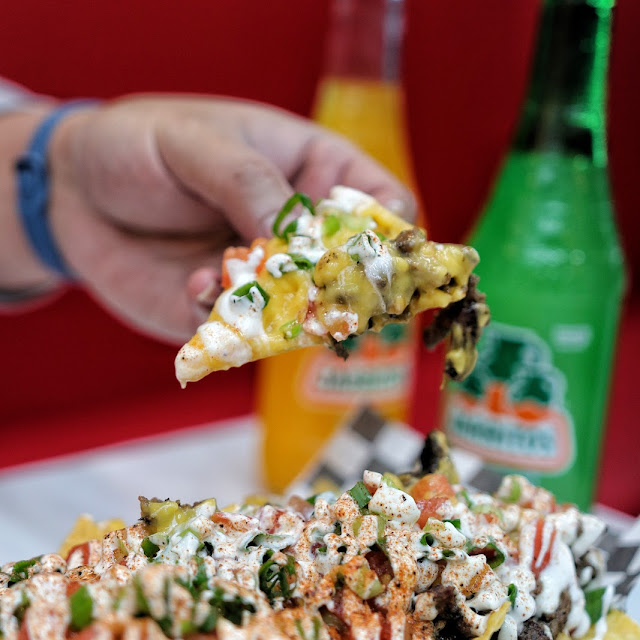 Carne Asada Nachos Supreme