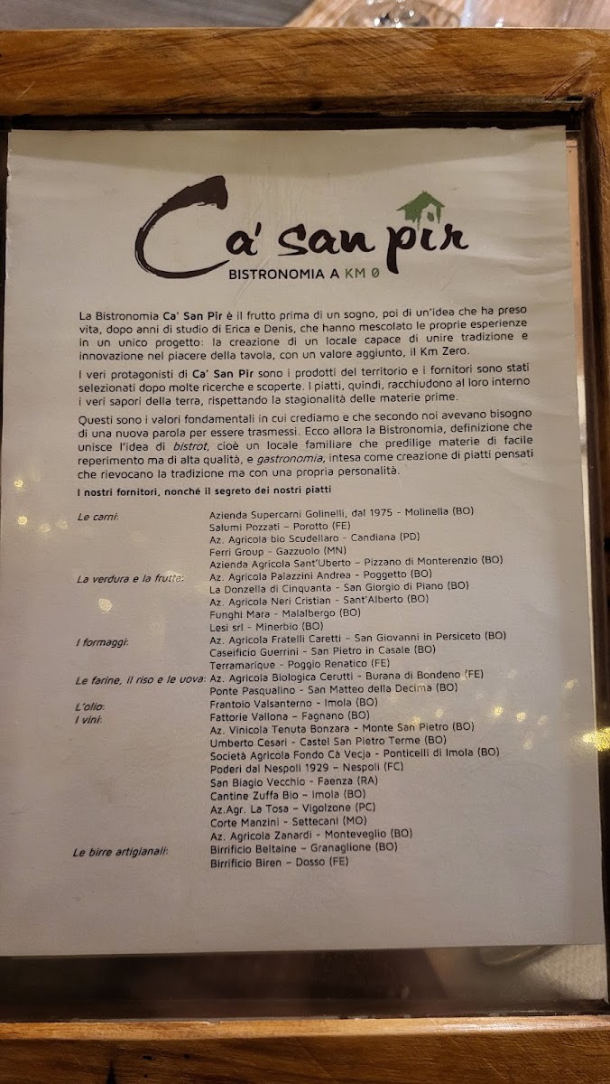 Ca' San Pir Photo Menu 7