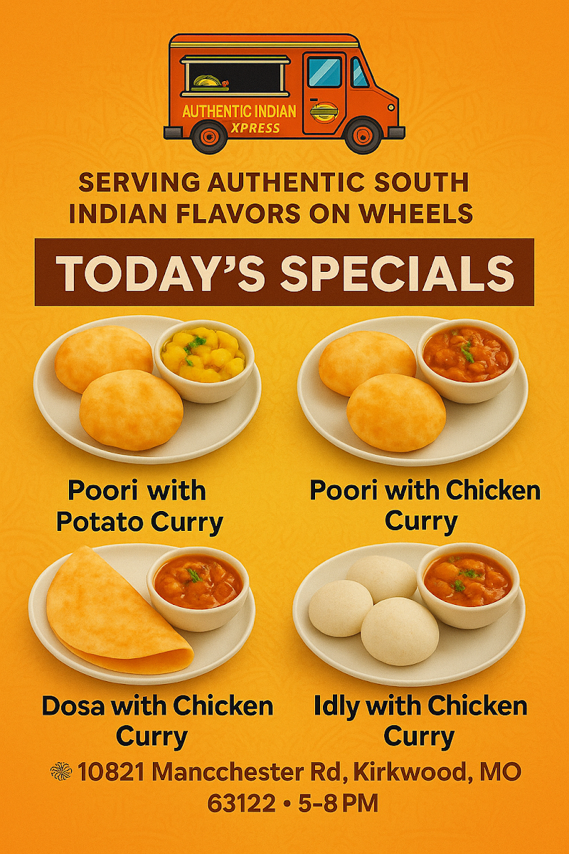 Authentic Indian Express Photo Menu 3