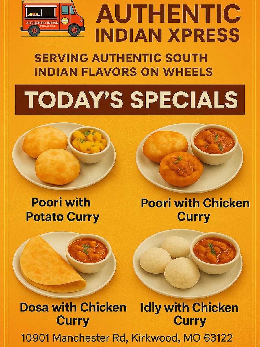 Authentic Indian Express Photo Menu 4