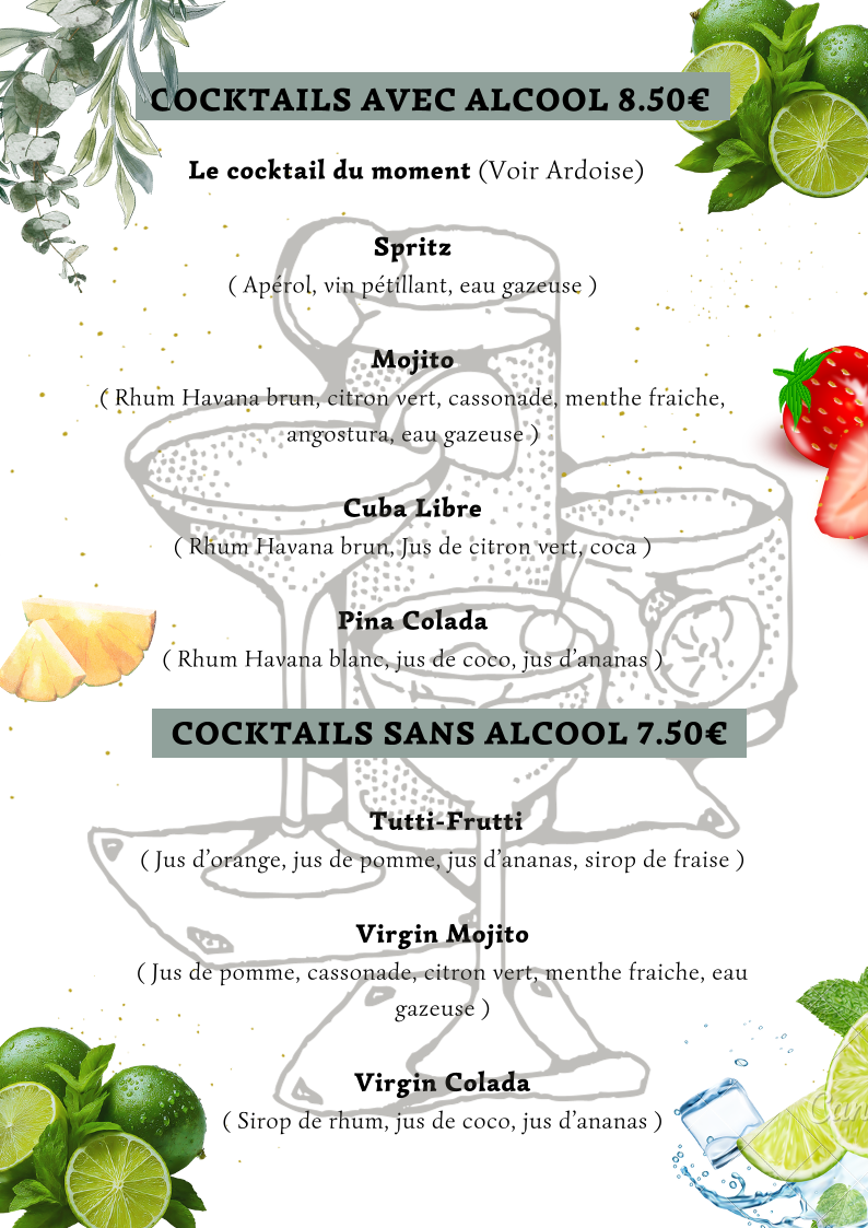 Le Jules Photo Menu 1