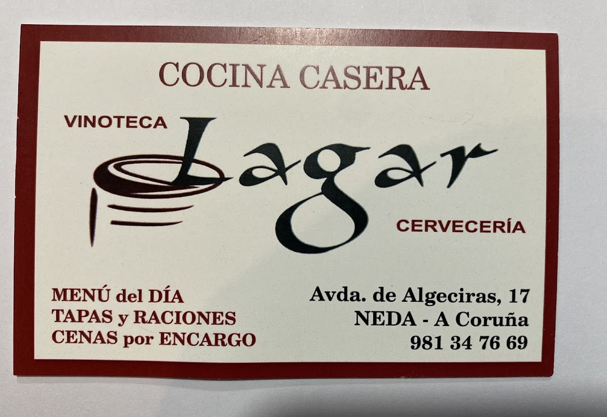 Cerveceria O Lagar do Camiño Photo Menu 4