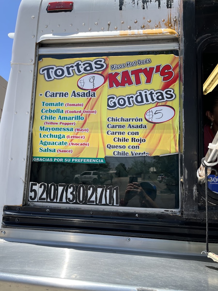 Katy’s Ricos Hot Dogs Photo Menu 10